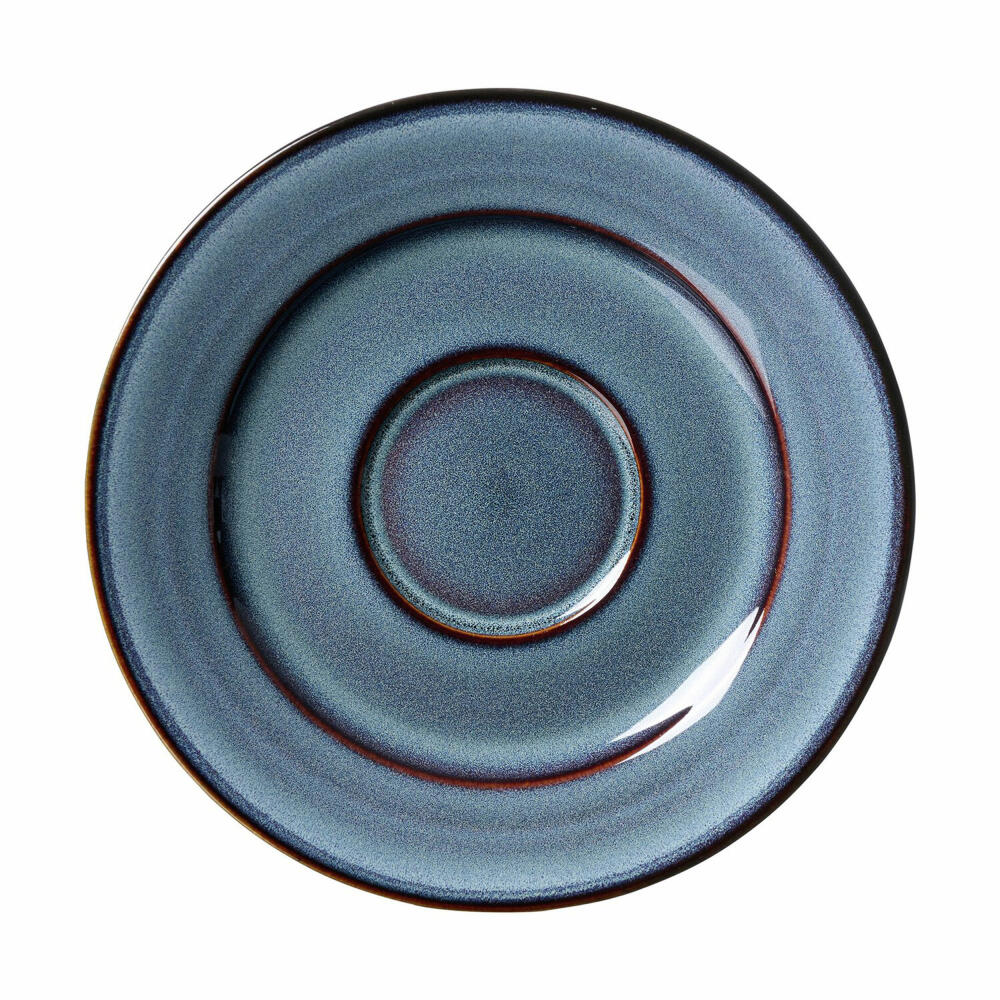 Ritzenhoff &amp; Breker Bali saucer, underplate, underplate, stoneware, blue, Ø 15.5 cm, 420937