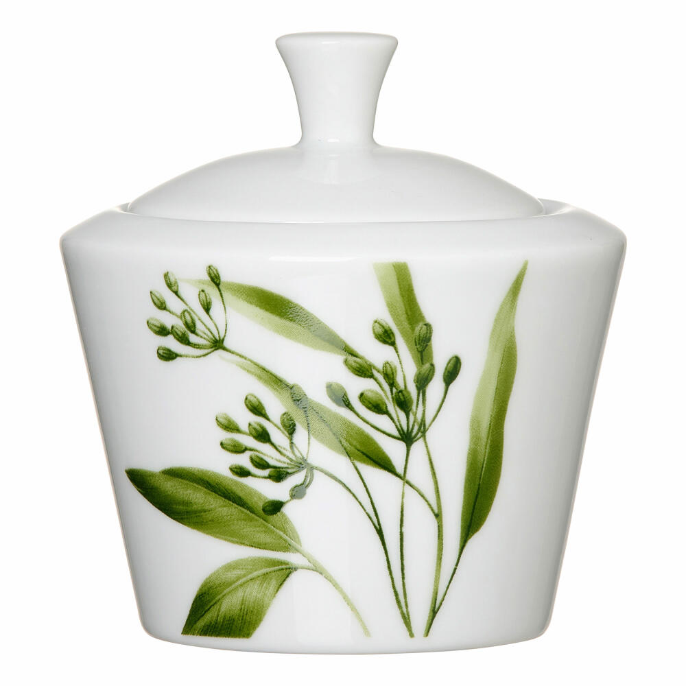 Ritzenhoff &amp; Breker sugar bowl Evora, sugar bowl, storage jar, storage, porcelain, white, Ø 9 cm, 422511