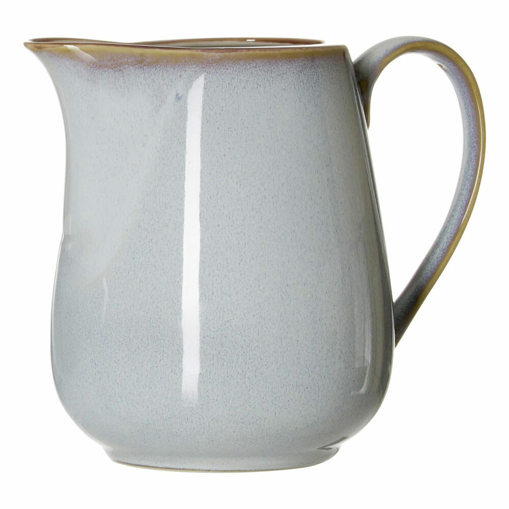 Ritzenhoff &amp; Breker Portofino jug, water jug, carafe, stoneware, grey, 1.2 L, 423174