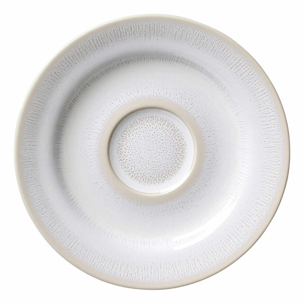 Ritzenhoff & Breker Laredo Untertasse, Unterteller, Untere, Steinzeug, Creme, Ø 15.5 cm, 423358