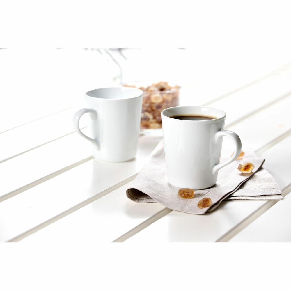 Ritzenhoff & Breker Vio Kaffeebecher, Kaffeetasse, Tasse, Becher, Porzellan, 300 ml, 423501