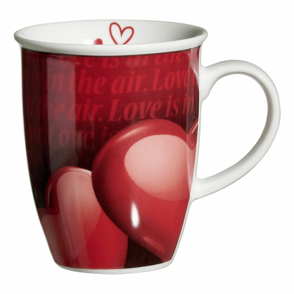 Ritzenhoff & Breker Amore Kaffeebecher, Kaffeetasse, Tasse, Becher, Porzellan, 320 ml, 423778