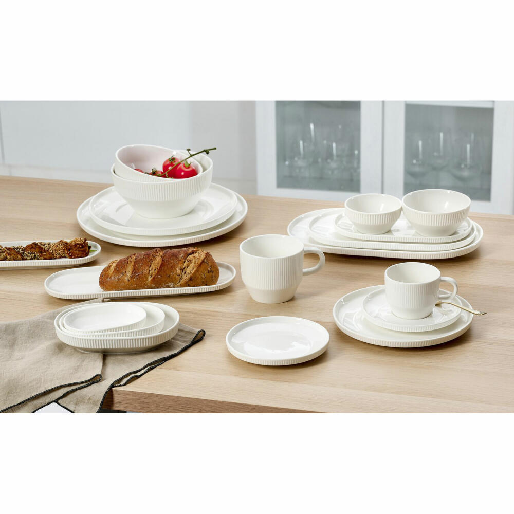 Ritzenhoff &amp; Breker Kelly coffee cup, coffee mug, coffee cup, mug, porcelain, white, 225 ml, 428018
