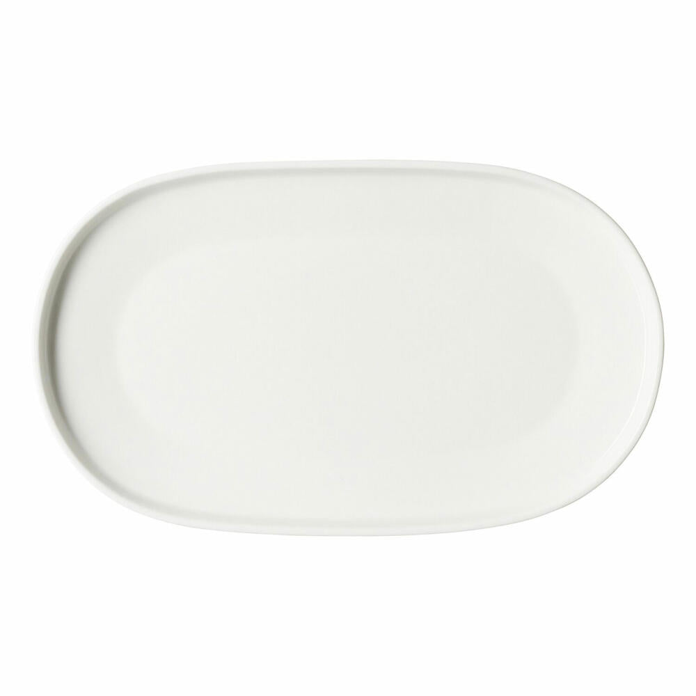 Ritzenhoff &amp; Breker Kelly Platter, Serving Platter, Serving Plate, Porcelain, White, 23.5 x 14 cm, 428117
