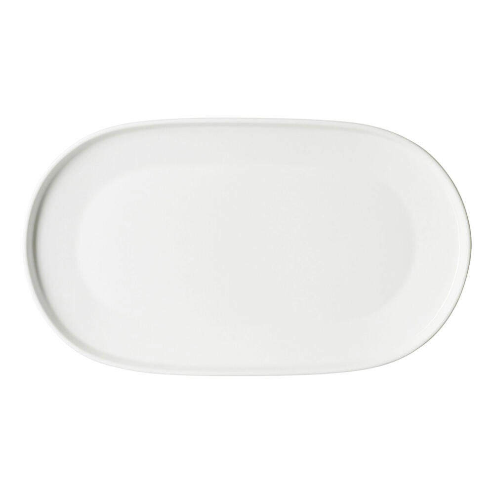 Ritzenhoff &amp; Breker Kelly Platter, Serving Platter, Serving Plate, Porcelain, White, 28.5 x 16.5 cm, 428124
