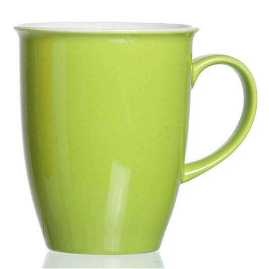 Ritzenhoff &amp; Breker Doppio coffee mug, coffee mug, cup, tableware, porcelain, green, 320 ml, 515800