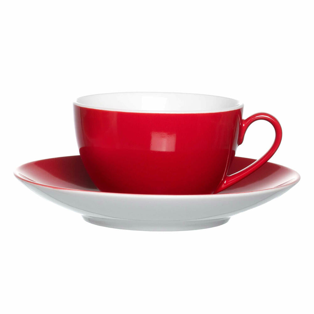 Ritzenhoff &amp; Breker Doppio Upper, Upper Cup, Upper Cup, Crockery, Porcelain, Red, 200 ml, 516104