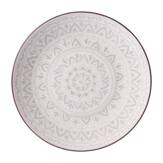 Ritzenhoff &amp; Breker Valencia plate, dinner plate, ceramic, brown, grey, white, 26.5 cm, 745085