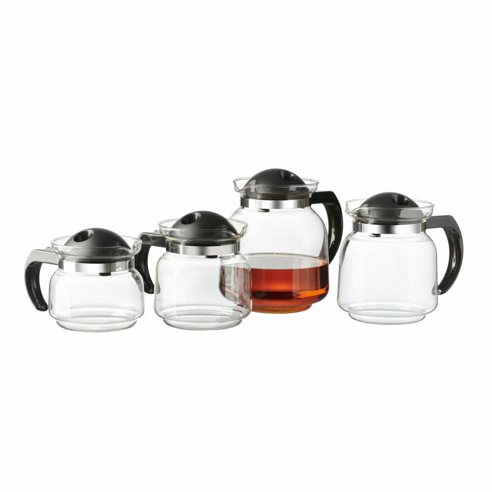 Ritzenhoff &amp; Breker Ravenna teapot, tea pot, glass pot, borosilicate, 1.15 L, 808803