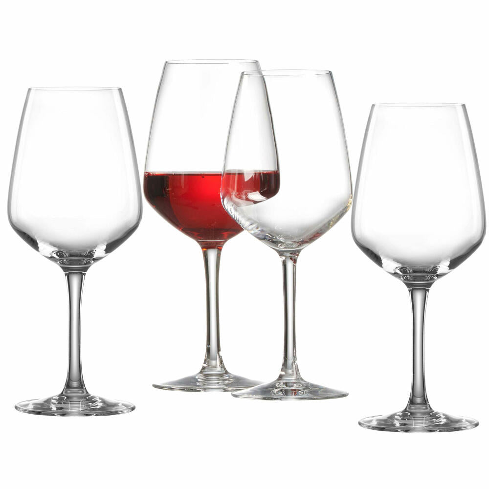 Ritzenhoff &amp; Breker Burgundy glass Mambo set of 4, wine glasses, crystal glass, clear, 500 ml, 813241