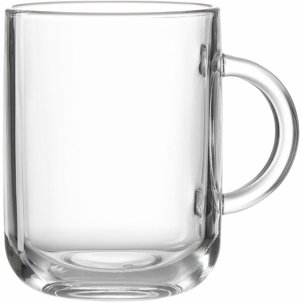 Ritzenhoff &amp; Breker handle glass Marco, mug with handle, drinking glass, handle mug, glass, clear, 330 ml, 816907