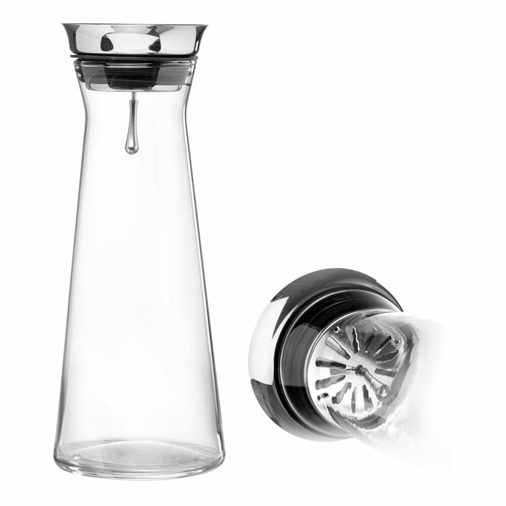 Ritzenhoff & Breker Nio Karaffe, Wasserkaraffe, Glaskaraffe, Glas, 1 L, 817997