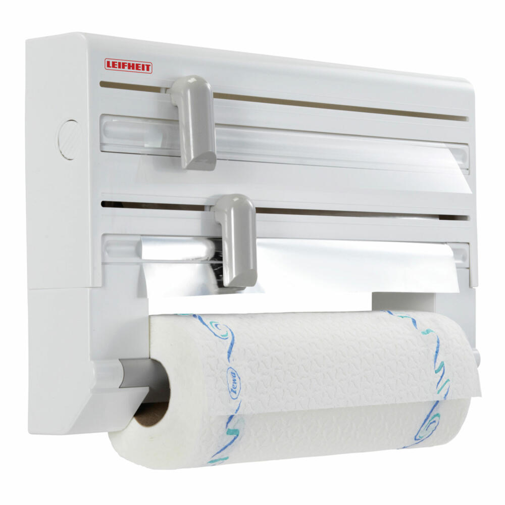 Leifheit Wandrollenhalter Parat ComfortLine, Küchenrollenhalter, Küchentuchhalter, 25703