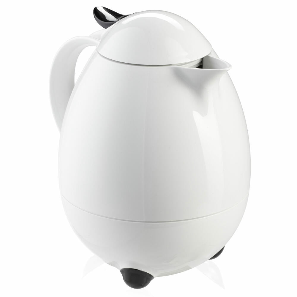Leifheit High Gloss Insulated Jug Columbus, Jug, Coffee Pot, White, 1.0 l, 28300