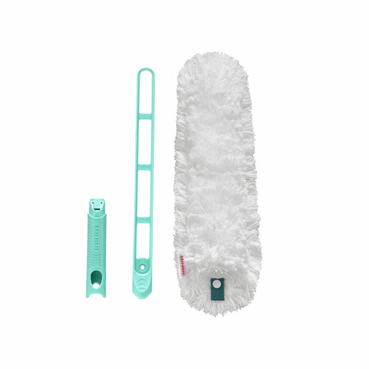Leifheit Staubwedel Superduster XL, Staubwischer mit Bezug, Polyester, 41250