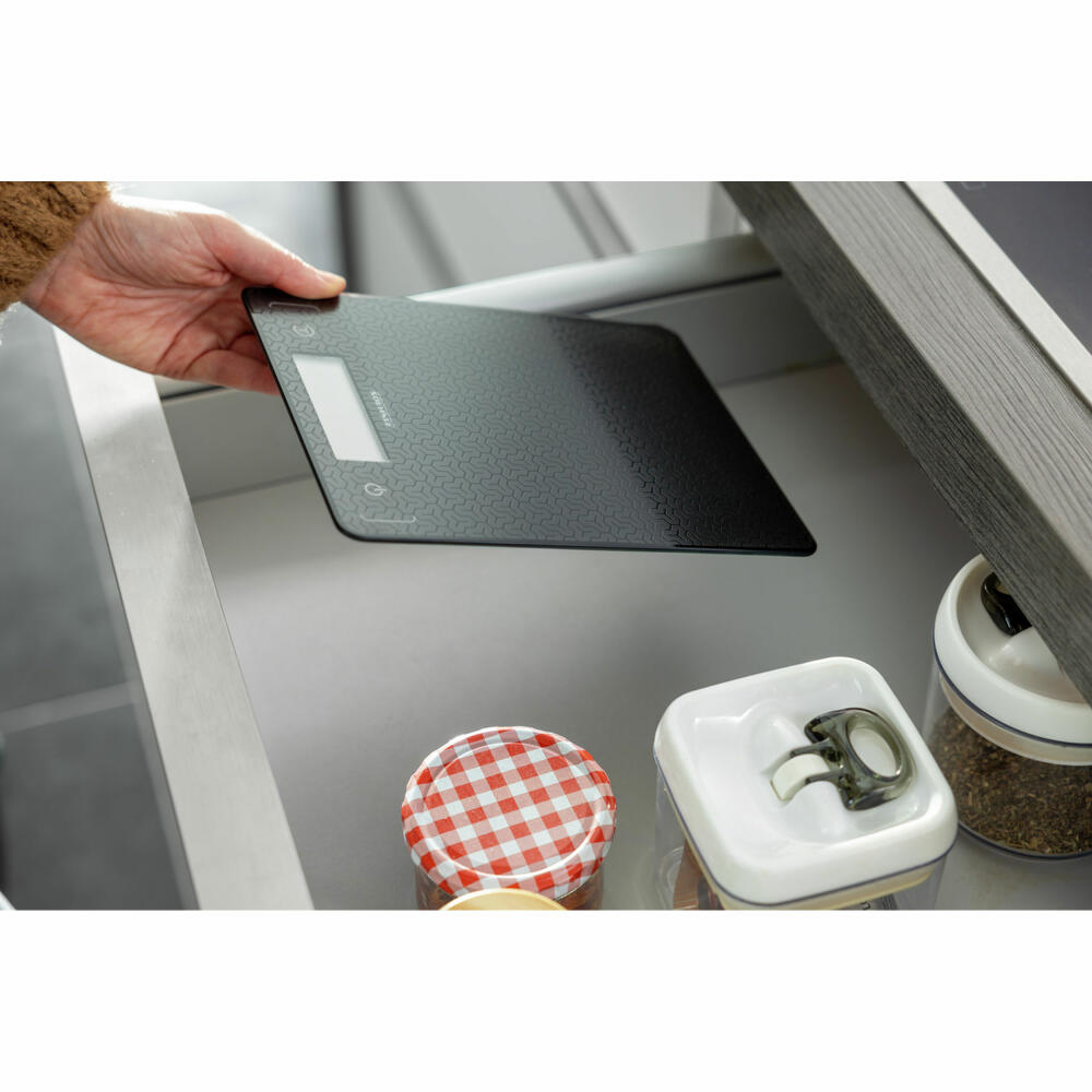 Soehnle Küchenwaage Page Comfort Mosaic, Grammwaage mit LCD-Display, 61521