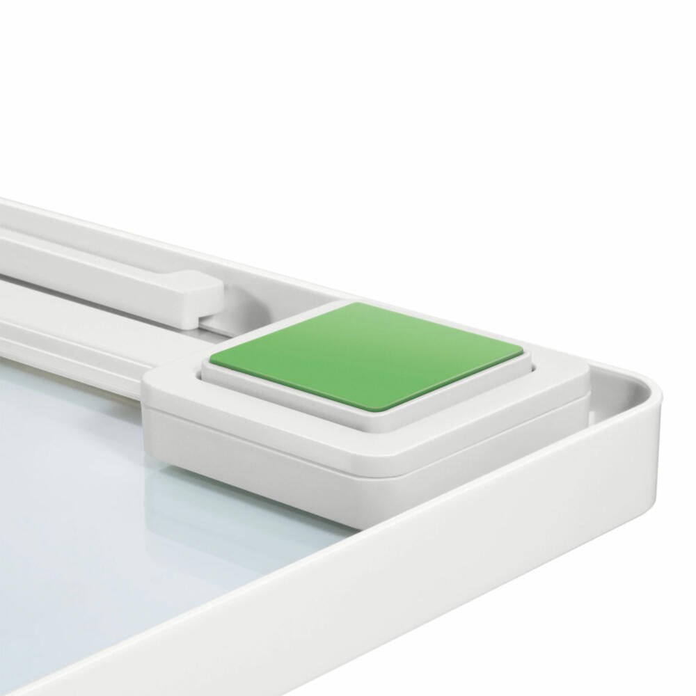Soehnle Personal Scale Digital Style Sense Safe 100, Body Scale, Safety Glass, LCD Display, White, 63856