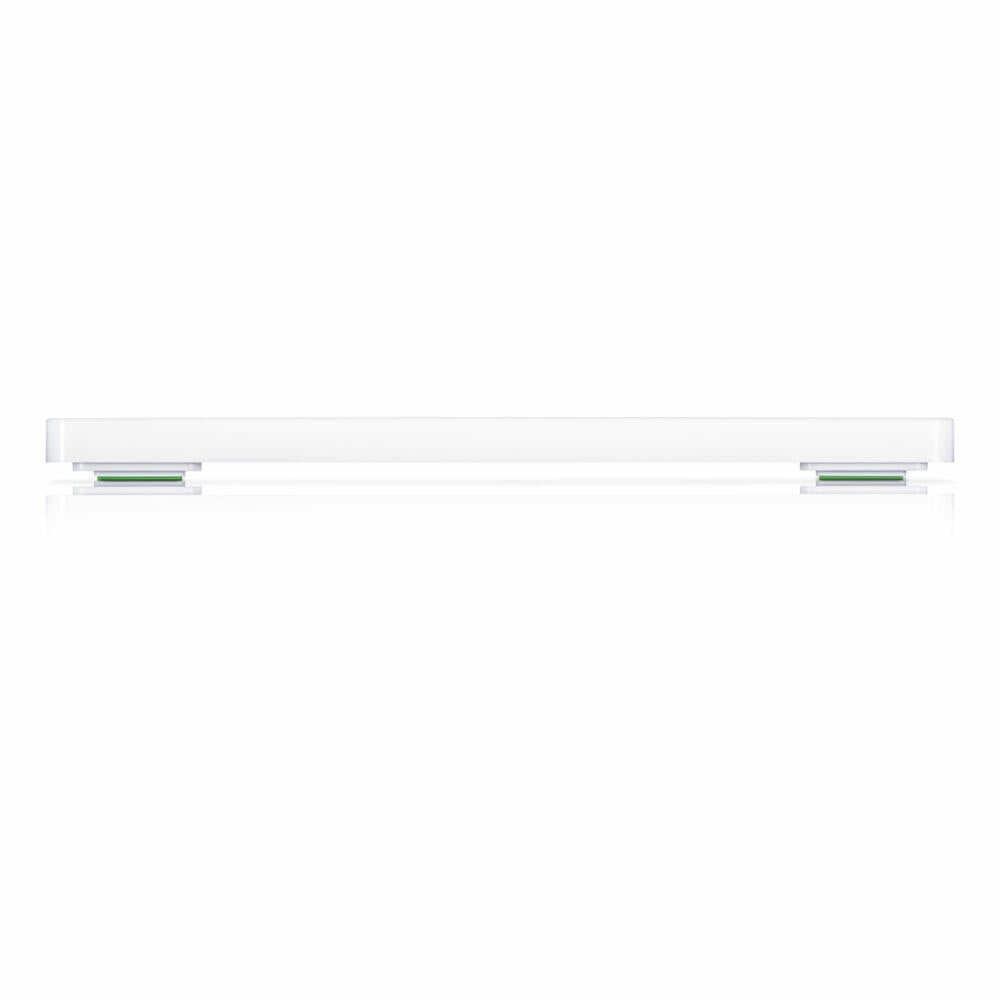 Soehnle Personal Scale Digital Style Sense Safe 100, Body Scale, Safety Glass, LCD Display, White, 63856