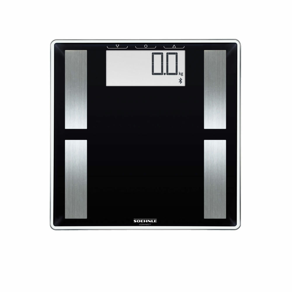 Soehnle Shape Sense Connect 50 with Bluetooth, body analysis scale, personal scale, body fat scale, 63879