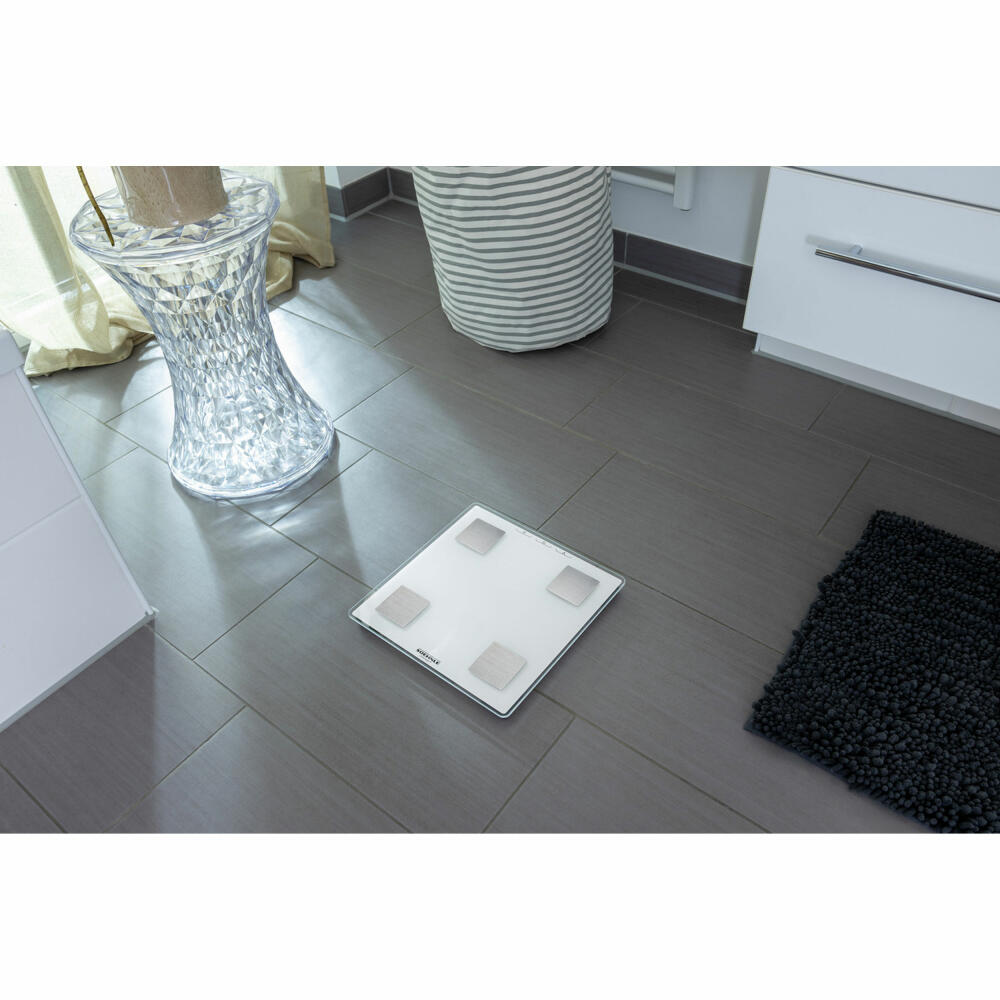 Soehnle Körperanalysewaage Shape Sense Connect Lite, mit App-Konnektivität, 63884