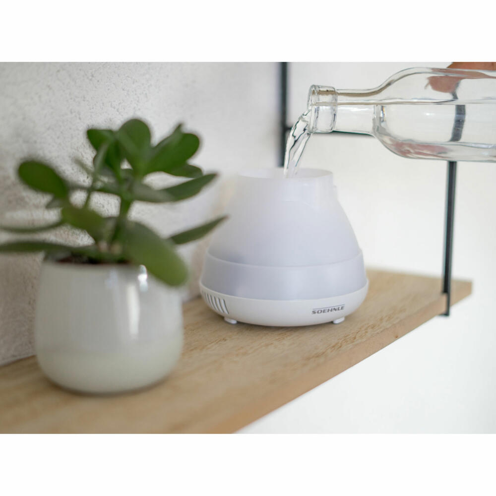 Soehnle Living Luft Bedufter Bari, Aroma Diffuser, Raumbedufter, Kunststoff, Weiß, 68111