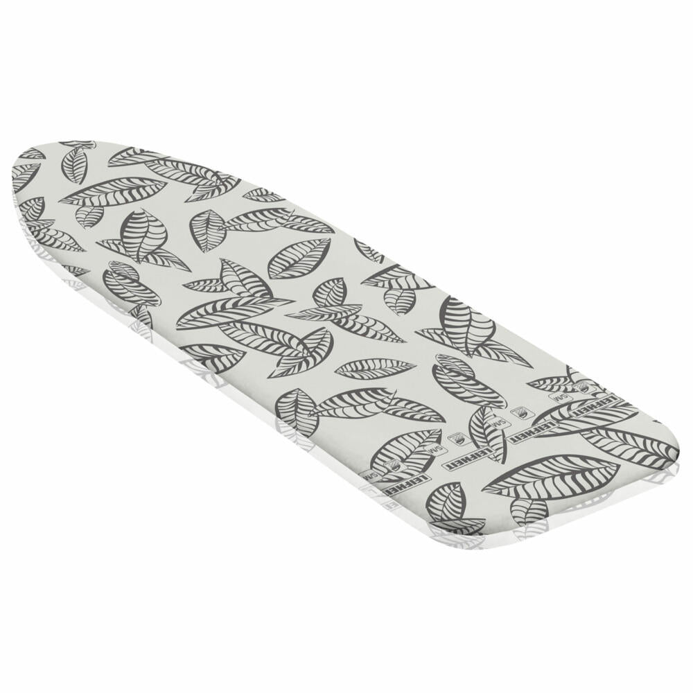 Leifheit ironing board cover Perfect Steam Air Board Express M, max. 125 x 40 cm, White Grey