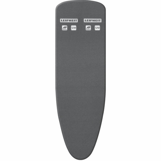 Leifheit Bügeltischbezug Thermo Reflect S/M Black, reflektierender Bügelbezug, 71679