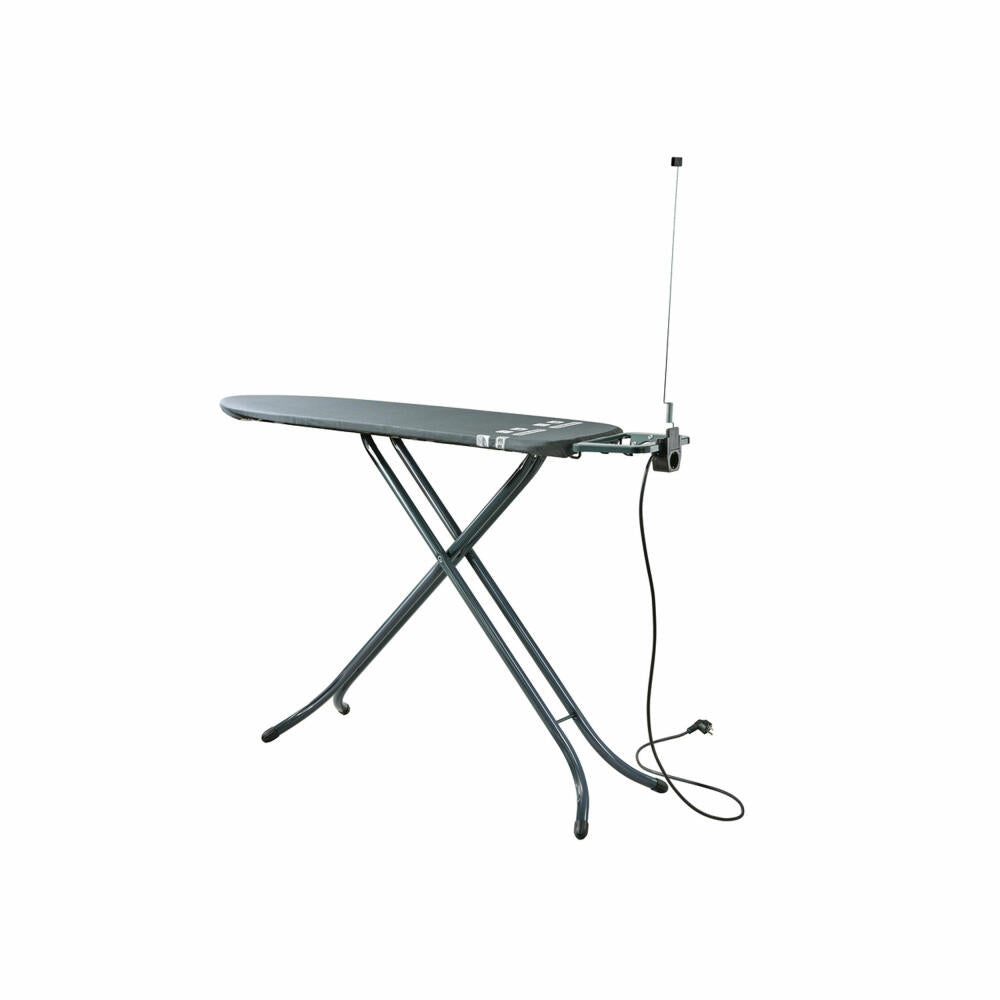 Leifheit Bügeltisch Air Board M Black Plus, mit Thermo-Reflect-Bezug, 72484