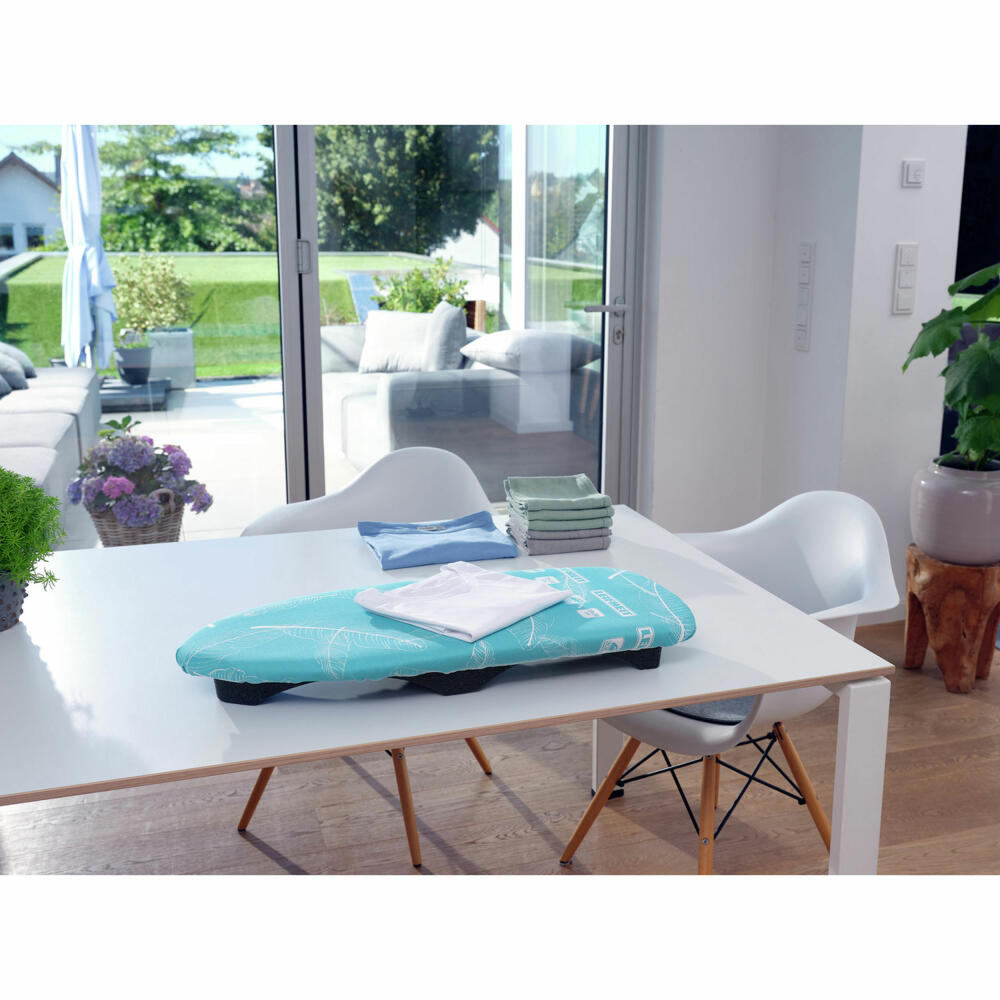 Leifheit Tischbügelbrett AirBoard Compact Table, Bügelbrett, 73 x 30 cm, 72583