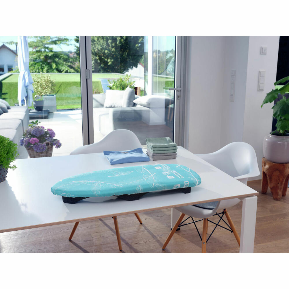 Leifheit Tischbügelbrett AirBoard Compact Table, Bügelbrett, 73 x 30 cm, 72583
