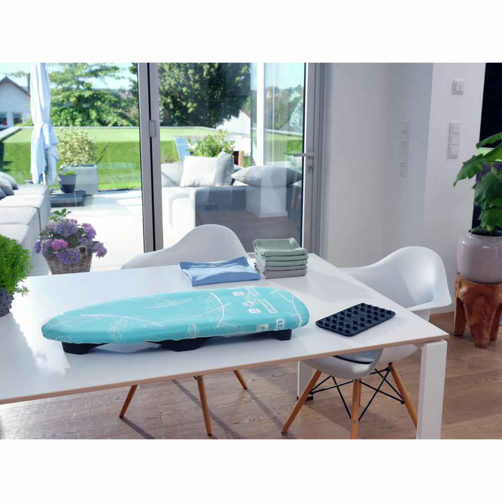 Leifheit Tischbügelbrett AirBoard Compact Table, Bügelbrett, 73 x 30 cm, 72583