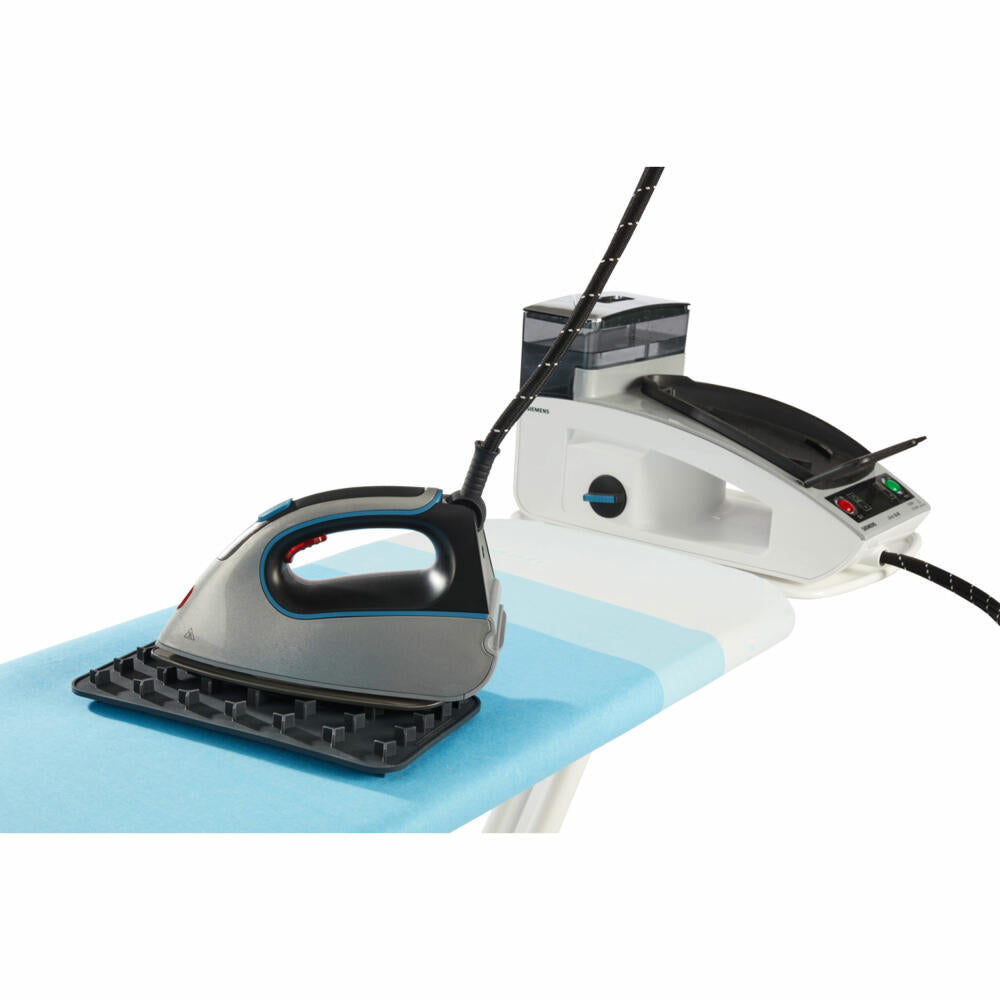 Leifheit Mobile Iron Rest, Iron Rest, Iron Mat, Silicone, Black, 25.5 x 14 cm, 72691