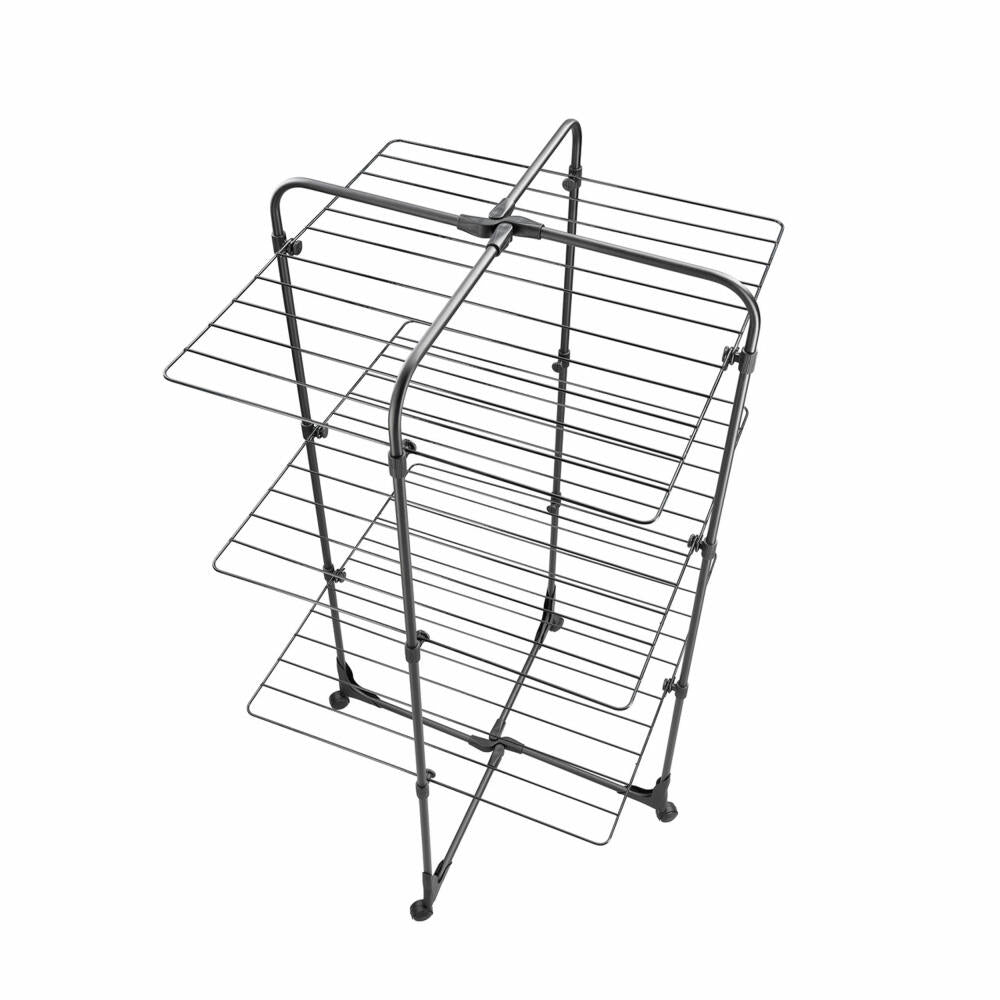 Leifheit Turmtrockner Classic Tower 270 Black, Trockenständer, Wäschetrockner, 81470