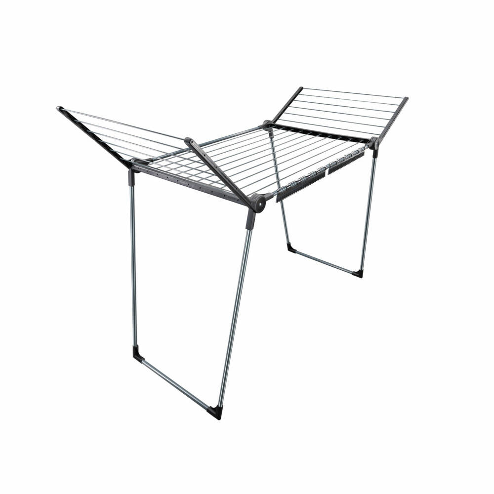 Leifheit Standtrockner Pegasus 180 Solid Black, Trockenständer, Wäschetrockner, 81589