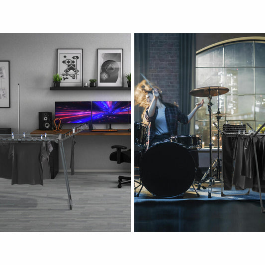 Leifheit Pegasus 150 Solid Black Clothes Dryer, Clothes Rack, Drying Rack, 81690