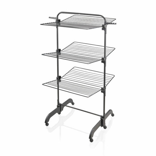 Leifheit Turmtrockner Comfort Tower 420 Black, Trockenständer, Wäschetrockner, 81691