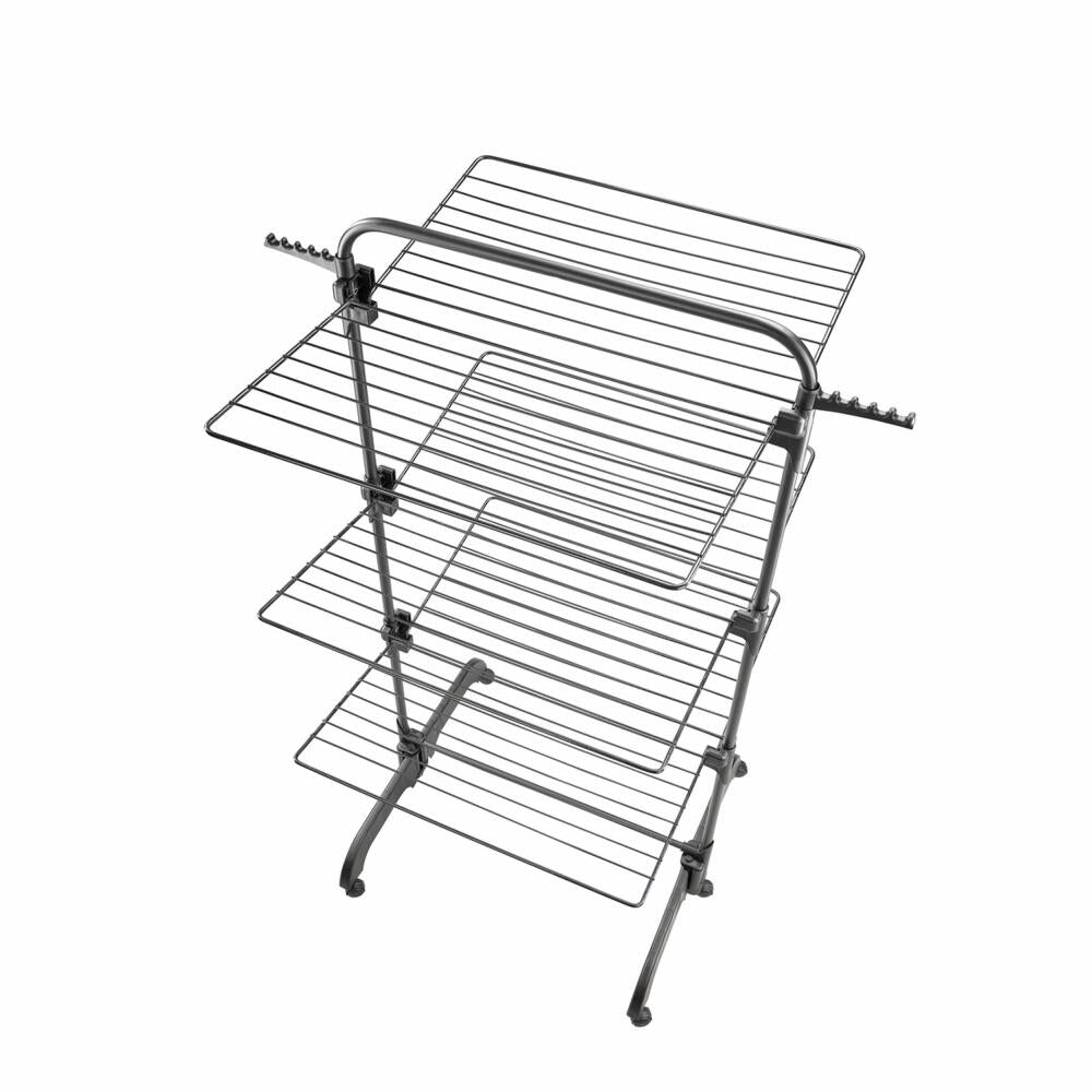 Leifheit Turmtrockner Comfort Tower 420 Black, Trockenständer, Wäschetrockner, 81691