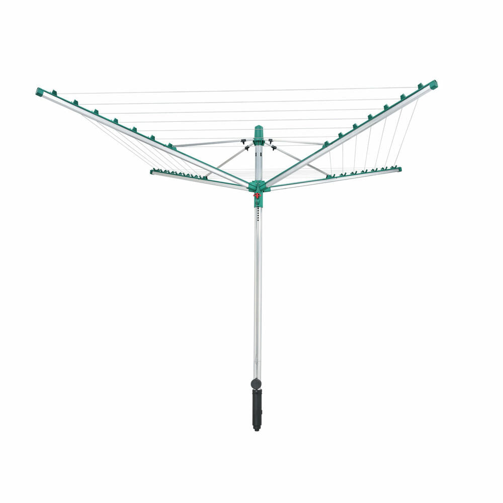 Leifheit Wäscheschirm LINOMATIC V 400, Wäschespinne, Wäschetrockner, Wäscheständer, 85210