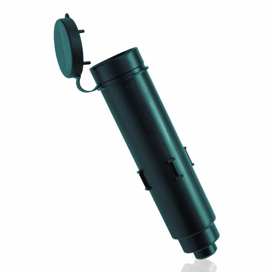 Leifheit Bodenhülse für Wäschespinne, Durchmesser 50 mm, Kunststoff, Opalgrün, 85608