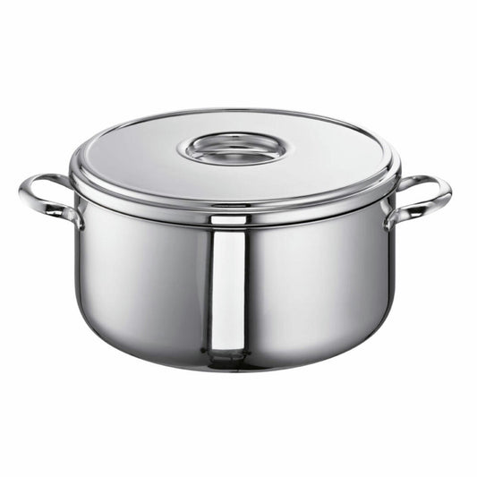 Schulte-Ufer roasting pan Romana i, casserole dish, cooking pot, stainless steel 18/10, 28 cm, 7.5 L, 6301-28 i