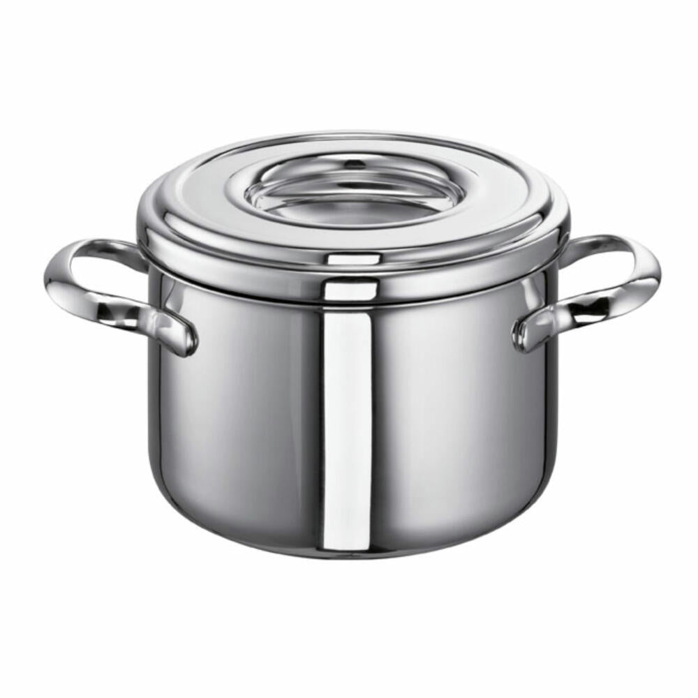 Schulte-Ufer meat pot Romana i, cooking pot, casserole dish, stainless steel 18/10, 16 cm, 2 L, 6311-16 i