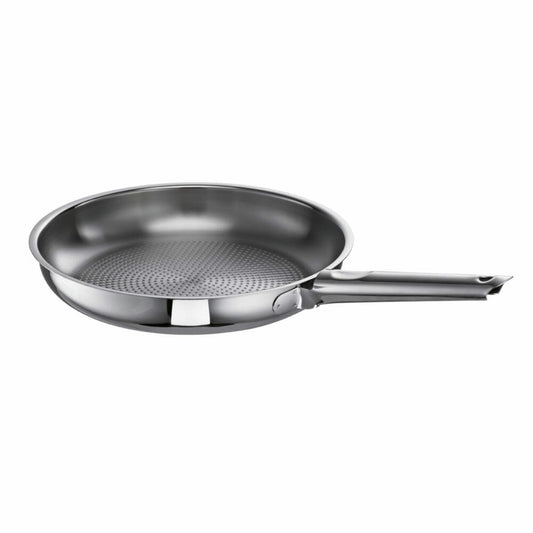 Schulte-Ufer frying pan Romana i, grill pan, serving pan, stainless steel 18/10, 28 cm, 6362-28 i