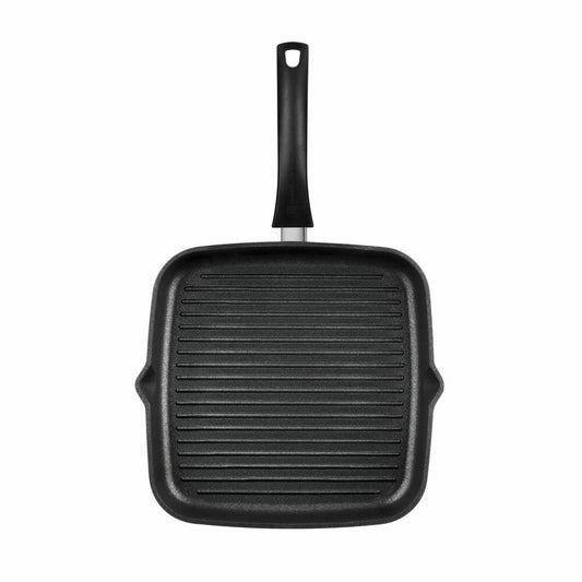 Schulte-Ufer Grillpfanne Aluna, Green Life, Aluguss, Schwarz, 28 x 28 cm, 1811-28