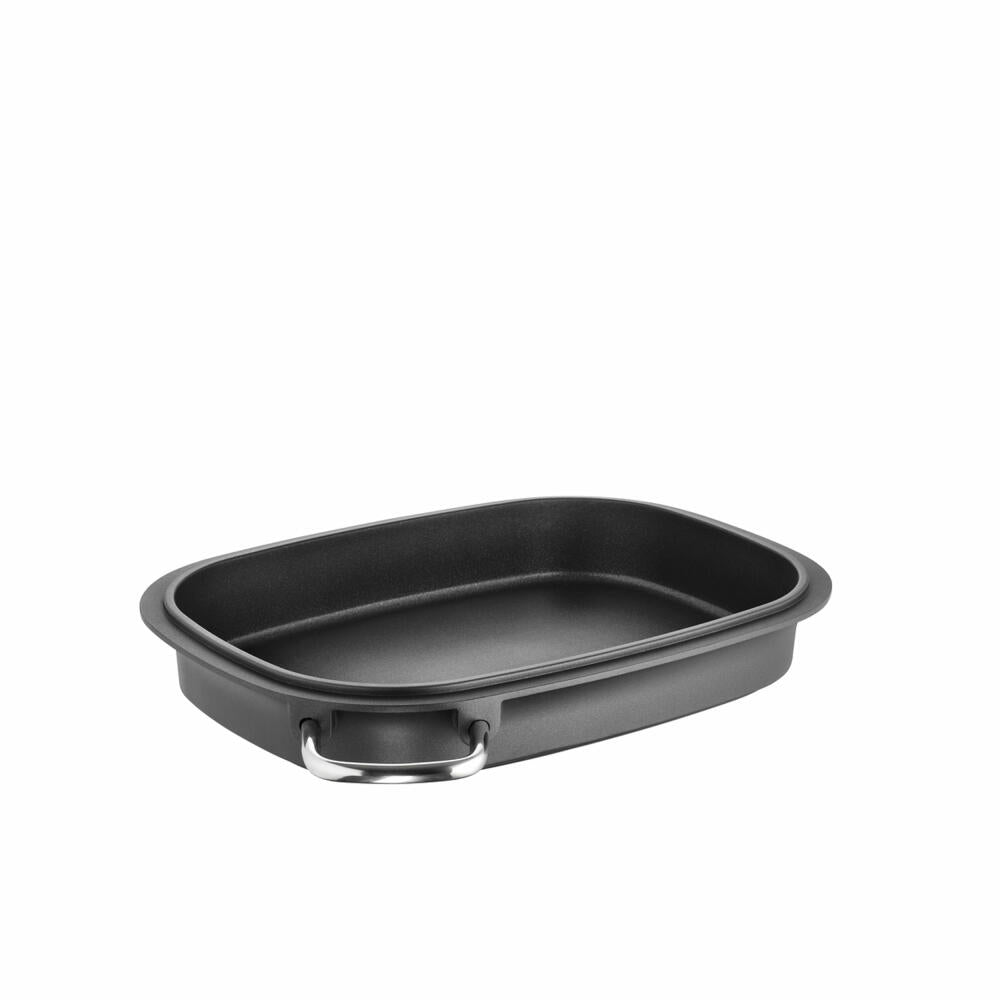 Schulte-Ufer fish pan Aluna, Green Life, cast aluminum, black, 36 x 25 cm, 1892-36