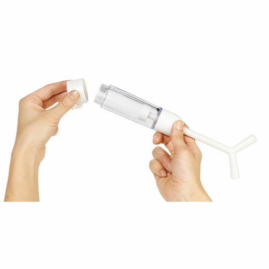 Chefn Garlic Machine Knoblauchdrücker, Knoblauch Drücker, Knoblauchpresse, Küchenhelfer, Kunststoff, Weiß, 19.5 cm, 27440