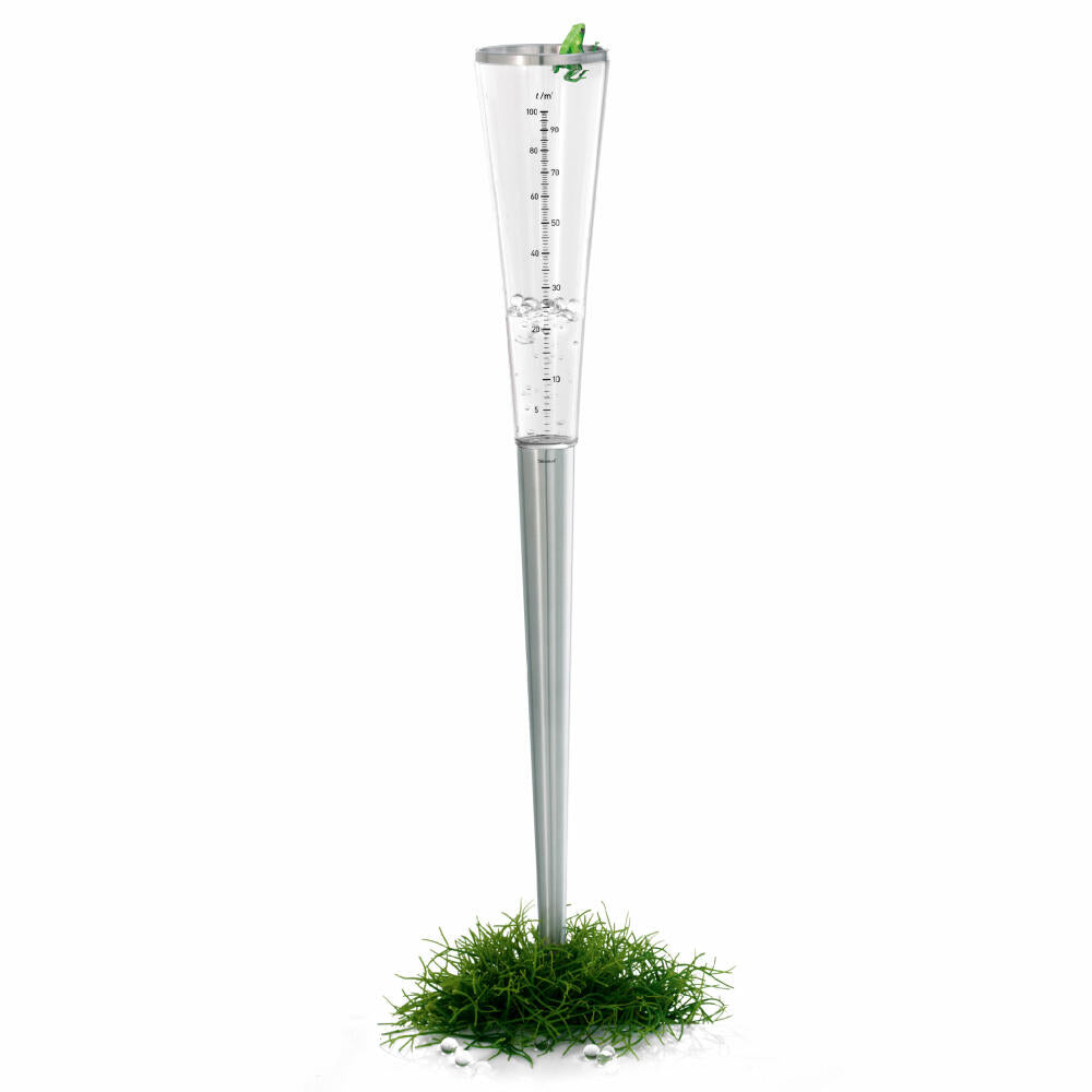 Blomus Rain Gauge Campo, Rain Gauge, Stainless Steel, 65251