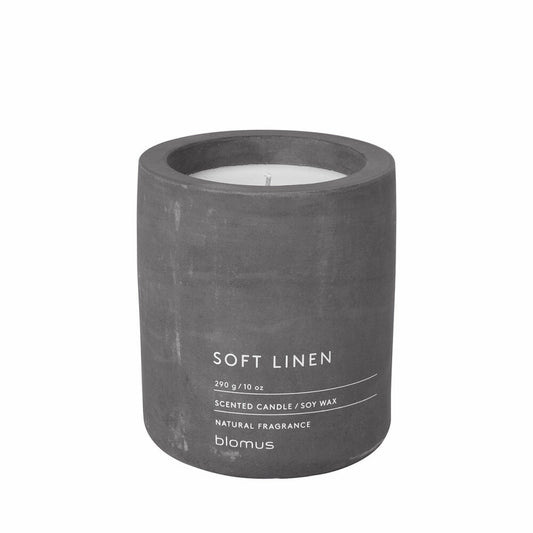 blomus FRAGA scented candle, magnet, concrete, H 11 cm, Ø 9 cm, 65658