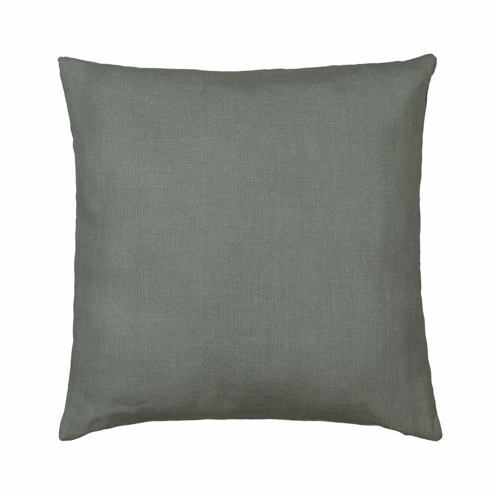 Blomus LINA Kissenbezug, Kissenhülle, Kissen Bezug, Leinen, gunmetal, 50 x 50 cm, 65828