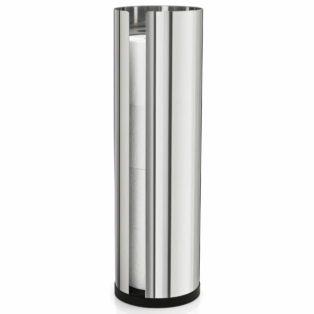Blomus WC-Rollenhalter Nexio, Toilettenpapierhalter, für 4 Rollen, Edelstahl poliert, 66658