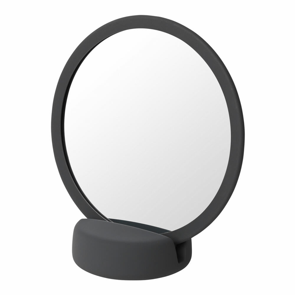 Blomus SONO cosmetic mirror, make-up mirror, bathroom mirror, ceramic, silicone, magnet, 69160